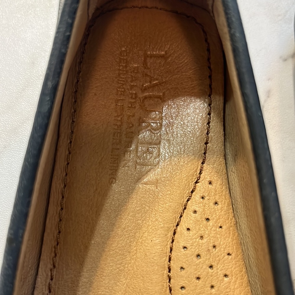 Lauren Ralph Lauren genuine leather Caliana driving loafers - Picture 2 of 7